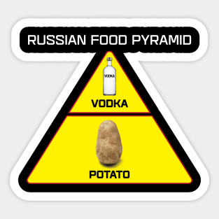 Russian Food Sticker